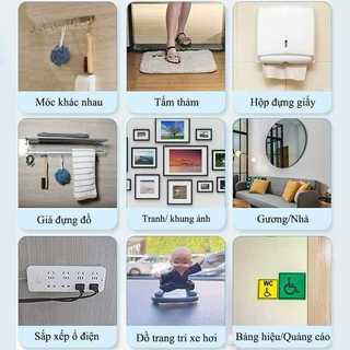 băng keo dính trong suốt 2 mặt,băng dính dán tường chịu lực siêu dính