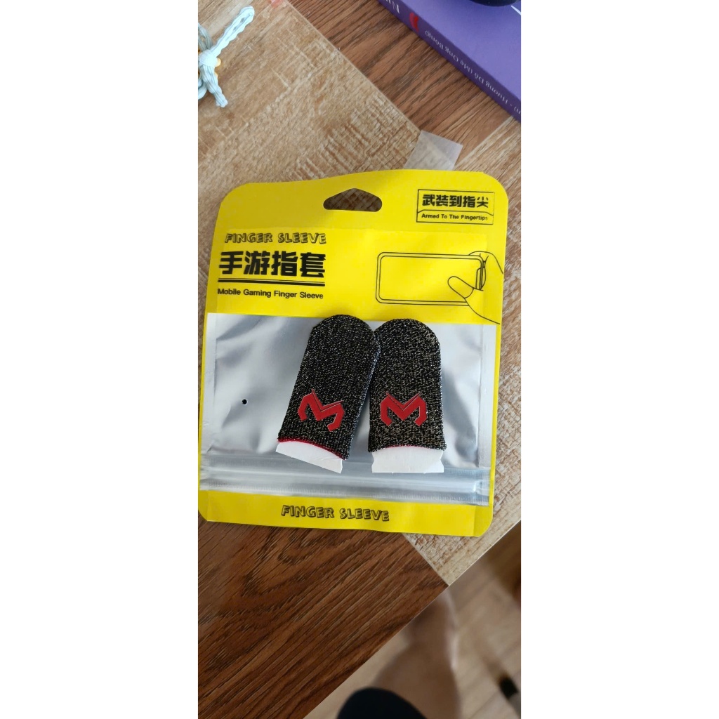 Bao Tay Chơi Game Memo Đỏ Mẫu Mới Chất Lượng Chống Mồ Hôi Tay Bao Mượt Cho Liên Quân, Freefire, Pubg