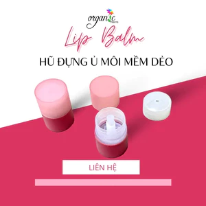 HŨ ĐỰNG Ủ MÔI MỀM DẺO (LIP BALM JAR)