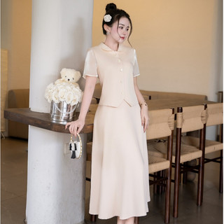 Áo Sơ Mi Nũ Croptop Tay Ngắn Áo Kiểu Dáng Ngắn Phối Màu LAMER L65D25Q004