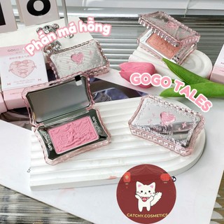 [GOGO TALES] Phấn Má Hồng Gogo Tales Đơn Sắc Vỏ Hồng Ballet, Vigorous Powder Blusher, 4.5g (GT781)