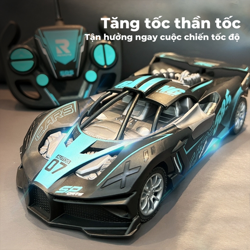 Bugatti Car Toy for Kids 2.4G Remote Control Car RC Racing Toy Car Boy Racing Model Children Toy Car