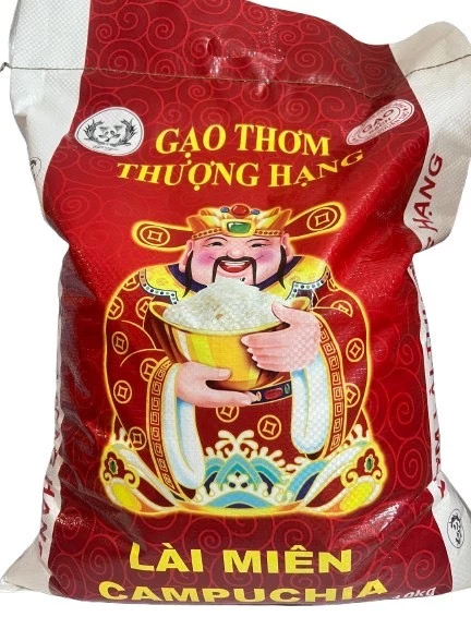 Gạo Lài MIên Camphuchia Bao 10Kg-25Kg, Gạo Thơm Lài Miên -Dẻo Vừa Thơm Cơm
