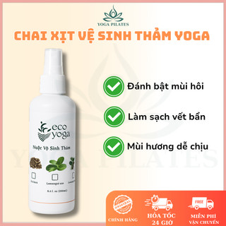 Nước vệ sinh thảm YOGA, dung dịch tinh dầu xịt thảm hương tự nhiên khử mùi mồ hôi 100ml, hàng nhập khẩu cao cấp, an toàn