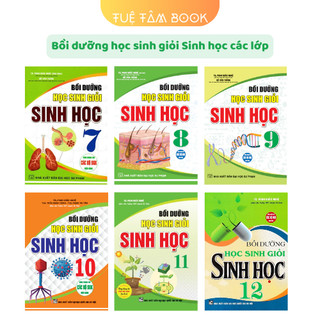 Sách - Bồi dưỡng học sinh giỏi Sinh học 7+8+9+10+11+12
