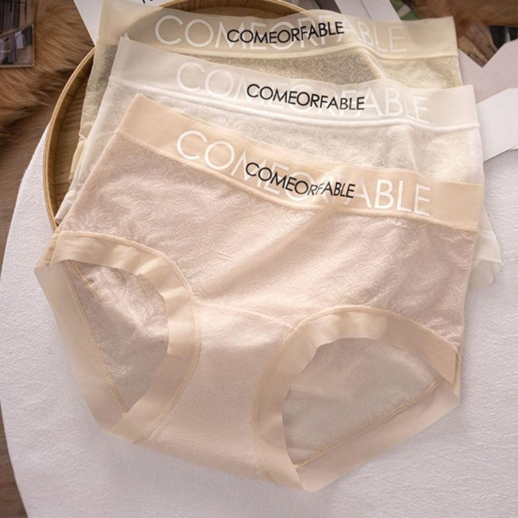 Combo 10 Quần Lót Lụa Phối Ren Sexy – Chất Mềm, Co Giãn, Thoáng Khí 638