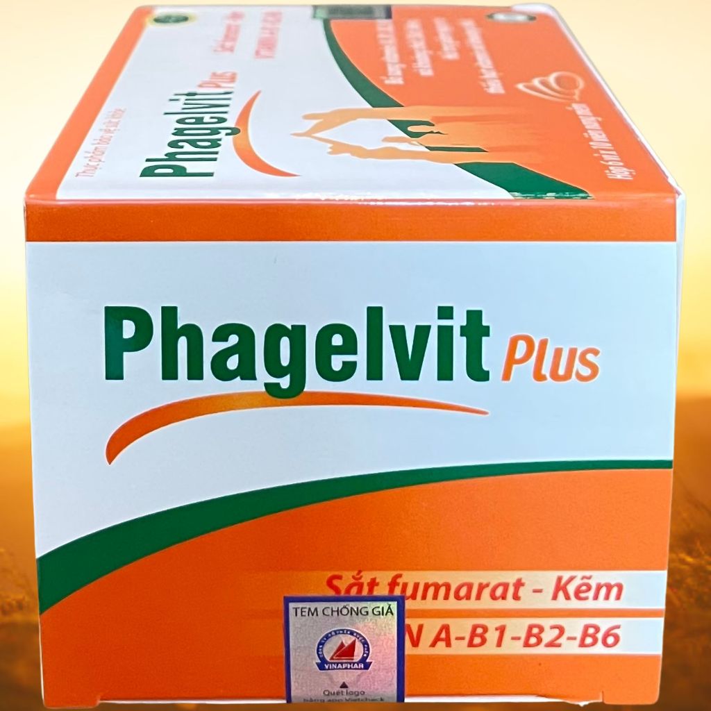 Phagelvit Plus 60 Viên - Rostex - Vinaphar - Vitamin Thanh Lọc
