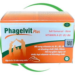 Phagelvit Plus 60 Viên - Rostex - Vinaphar - Vitamin Phục Hồi