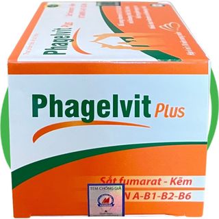 Combo 2 Hộp Phagelvit Plus 60 Viên - Rostex - Vinaphar - Vitamin Phục Hồi