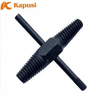 Mũi Taro quay tay 2 đầu 21mm KAPUSI Japan K-3686, thân 100mm, tay quay 120mm, Bh 12 tháng Kouritsu Official Store