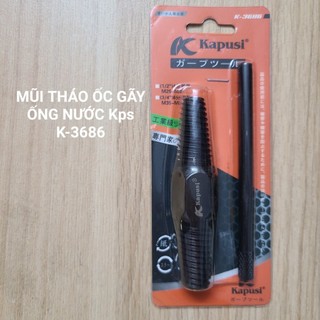 Mũi Taro quay tay 2 đầu 21mm KAPUSI Japan K-3686, thân 100mm, tay quay 120mm, Bh 12 tháng Kouritsu Official Store