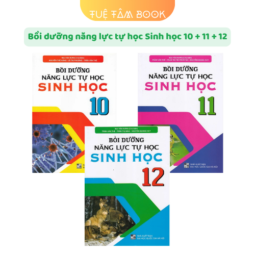 Sách - Bồi dưỡng năng lực tự học Sinh học 10 + 11 + 12