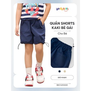 [Đồng giá] Quần short bé YODY túi ốp dễ thương, vải kaki mềm, thoải mái vận động BKCS25S020