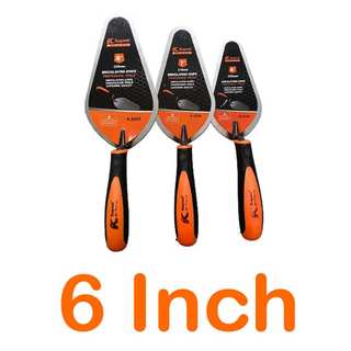 Bay lát gạch đầu tròn 6,7,8 inch Kapusi K-3648, K-3650, K-3652, tay cầm nhựa, dùng làm phẳng bề mặt