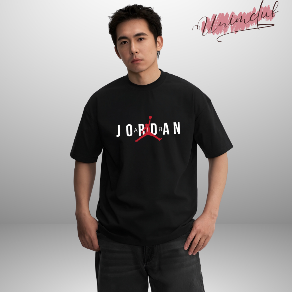 Áo Thun Boxy Jorrdan Thể Thao Bóng Rổ Form Rộng Cotton Việt Mềm Mịn Thoáng Mát