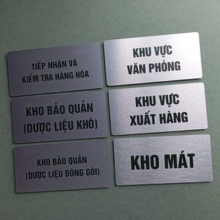 [Hỏa tốc Hà_Nội] Bảng Alu In THEO YÊU CẦU - Bảng Alu Dán Tường Có Sẵn Keo Dán - Bảng Phòng Ban In UV