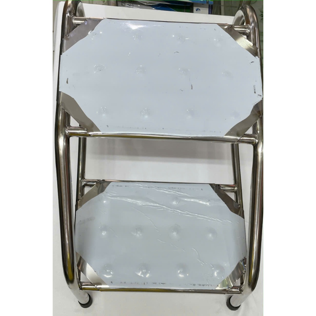 Bục Inox 2 tầng cho bệnh viện, bục 2 tầng y tế
