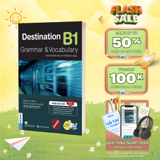 Sách - Destination B1 Grammar and Vocabulary (Tặng Audio Và Bài Tập Thực Hành) - MCBooks Chính Hãng