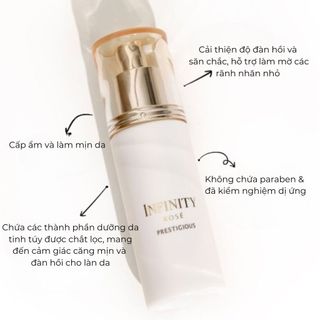 Nhũ Tương Dưỡng Ẩm Cao Cấp Cải Thiện Độ Săn Chắc & Đàn Hồi Cho Da, Công Nghệ SMAS R-Build Infinity Kosé Nhật Bản 120ml