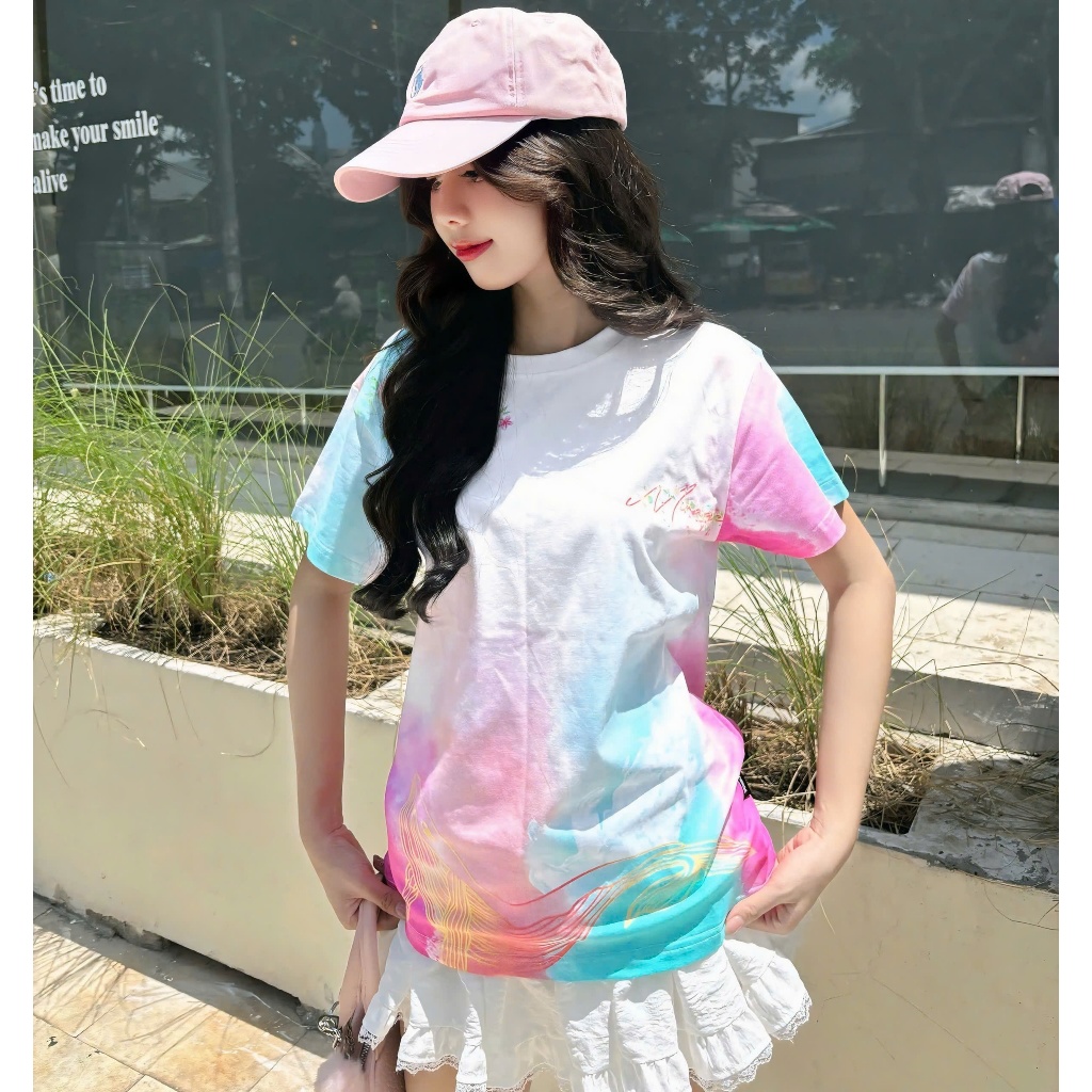 Áo Thun Mirage Loang Màu Local Brand Chất 100% Cotton Mềm Mịn Thoáng Mát