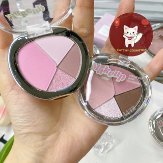 [HOLD LIVE] Bảng Phấn Mắt Hold Live 4 Ô Vỏ Tím Nơ Coquette, Mist Eyeshadow Palette, 6.8g (HL772)