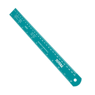 Thước đo TOTAL TMT633002 Chiều dài 30cm, Chiều rộng 3cm, Chất liệu nhôm anodized, Bh 6 tháng Kouritsu Official Store