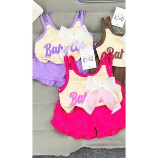 BỘ BA LỖ CHẠY VIỀN 2 DÂY BABY GIL CHO BÉ GÁI