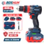 Máy Khoan Pin BOSHUN BS-ID160PRO 21V Không Chổi Than, 3 Chức Năng, 160Nm, Đầu Kẹp 13mm, Antikickback, Kèm Phụ Kiện