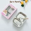 Khay Ăn Dặm Inox 2 Ngăn BearMommy Kèm Thìa, Khay Thìa Inox Tập Ăn Dặm Cho Bé An Toàn Tiện Lợi