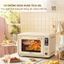 Lò nướng nồi chiên không dầu 40l Bear DKX-C40Y3 công suất 1680W, màn hình cảm ứng, dễ dàng vệ sinh