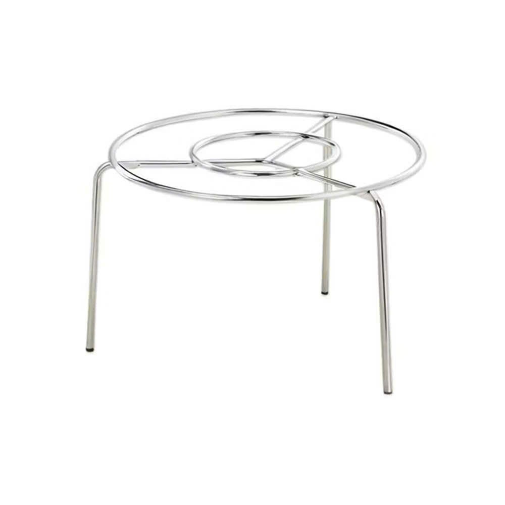 Giá inox dạng tròn kèm 24 xiên dùng để xiên thịt làm thịt nướng BBQ dùng cho nồi chiên k dầu - Xiên thịt nướng BBQ