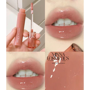 Son Bóng Thuần Chay Căng Mọng Dưỡng Ẩm Romand Glasting Color Gloss 06 Deepen Moor Minna Cosmetics
