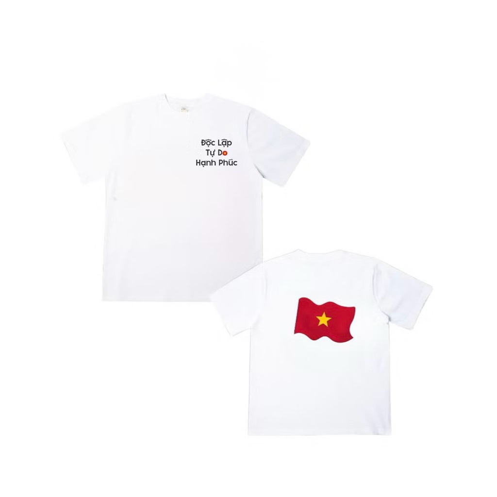 Áo Thun Việt Nam Unisex Form Rộng Chất Vải Cotton Dày Dặn