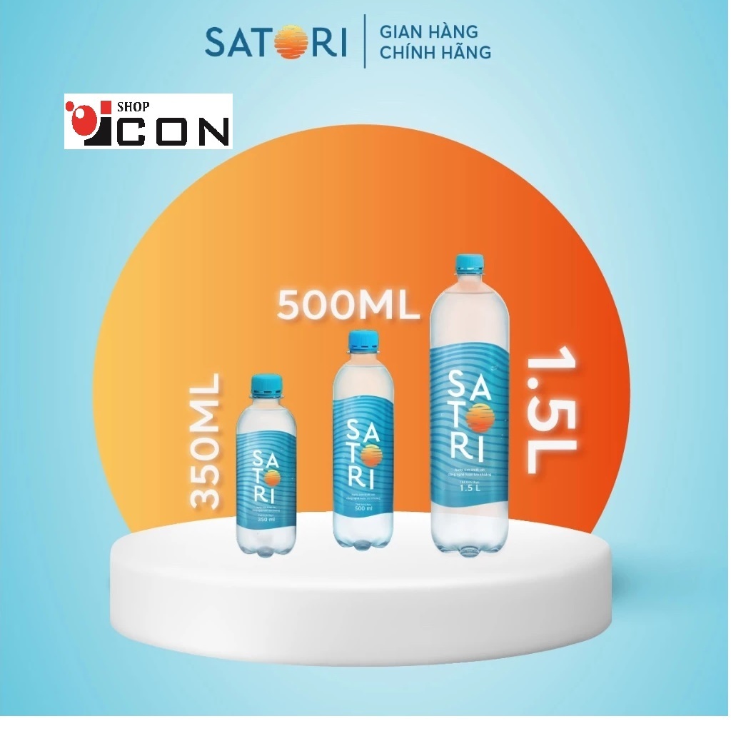 [hỏa tốc]Nước Uống Satori Premium Hoàn Lưu Khoáng 450ml 500ml 350ml