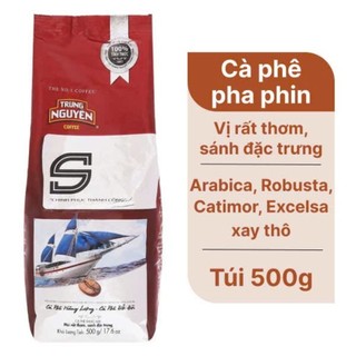 Cà Phê rang xay,cà phê Chinh Phục Trung Nguyên 500g – Hương vị mạnh mẽ, đậm đà, dành cho người yêu cà phê thứ thiệt!