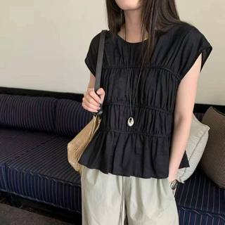𝗗𝗲𝘁𝘆 𝗟𝗶𝗻𝗲𝗻 - | LY LINEN | - Áo Linen xếp li nhún