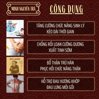 [Có Che Tên] Trà Bổ Thận Tráng Dương - Minh Nguyên - Túi 50 lọc