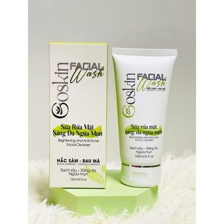 Sữa Rửa Mặt Sáng Da Ngừa Mụn 150ml Goskin