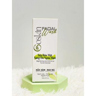 Sữa Rửa Mặt Sáng Da Ngừa Mụn 150ml Goskin