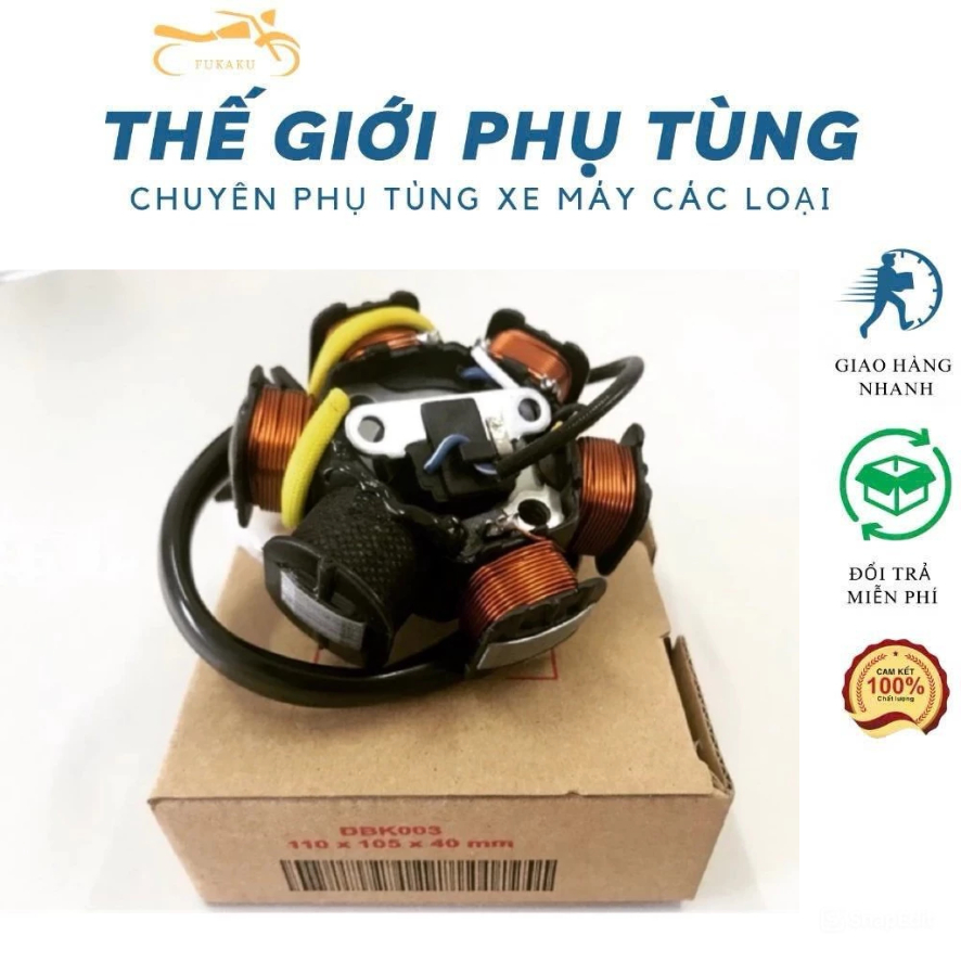 Cuộn Lửa (Mân Lửa) Xe Dream, Wave nhỏ, Wave Rs (giắc 3 chân) Hàng Cao Cấp