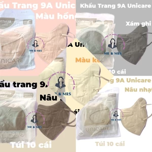 SỈ (50/100 túi) Khẩu Trang 9A UnICARe