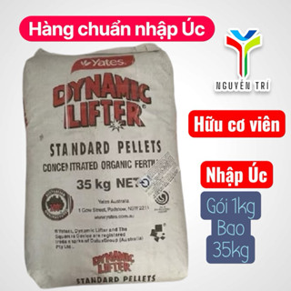 Phân Hữu Cơ Viên Nén DYNAMIC LIFTER 1KG | Hàng Nhập Chuẩn Úc - Cải Tạo Đất, Giúp Cây Ra Rễ, Bền Cây