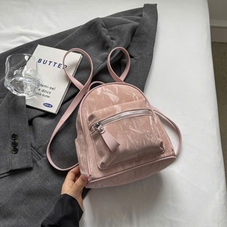 Balo nữ mini da Pu nhung  size 20 thời trang Hàn Quốc – Balo nhỏ gọn tiện lợi đi chơi - BL002