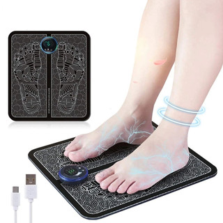 Thảm Massage Chân Xung Điện Ems 8 Chế Độ Hỗ Trợ Đau Mỏi, Giúp Lưu Thông Khí Huyết, Thư Giãn Châm Cứu Bàn Chân