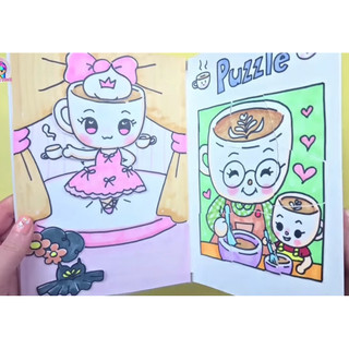 Đồ chơi búp bê giấy Ballerina Cappucina - trò chơi vui nhộn Squishy