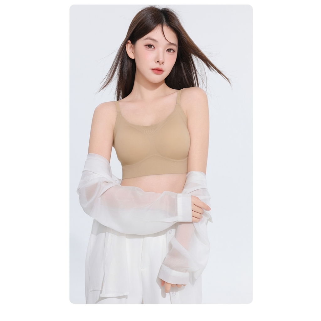 [MUA 2 GIÁ 399K] Áo lót ngực nữ TOKYOLIFE không gọng không viền đệm mỏng mềm mại nâng ngực chống tụt 40005089