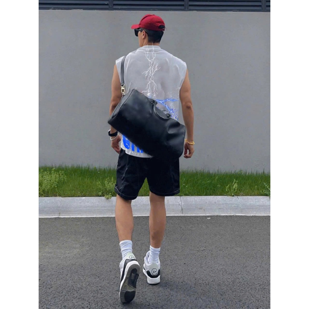 Áo thun Tanktop Cổ tròn SHAPLEY ICVCVNI Unisex Cototn