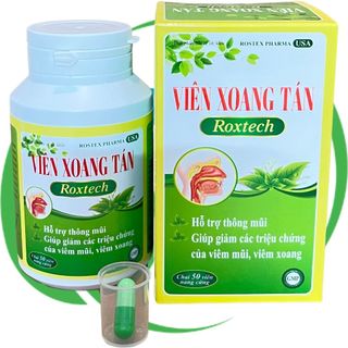 Combo 2 Hộp Viên Xoang Tán Roxtech - Rostex - Vinaphar - Vitamin Phục Hồi