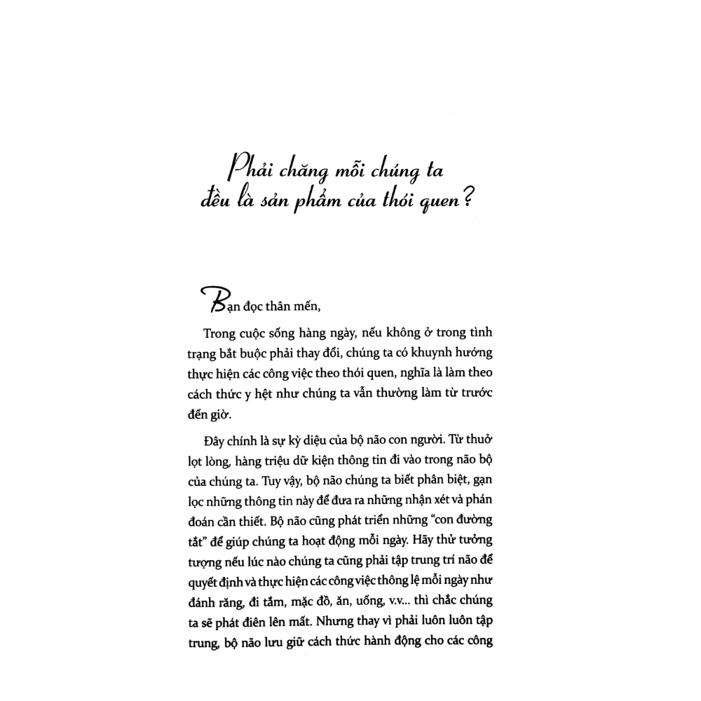 Sách - Sức Mạnh Của Thói Quen - The Power Of Habit