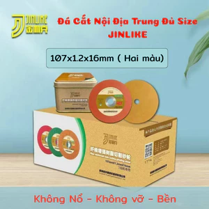 Đá cắt sắt inox, kim loại JIN.LIKE nội địa trung đủ size 107, 125mm, lâu vỡ, lâu mòn